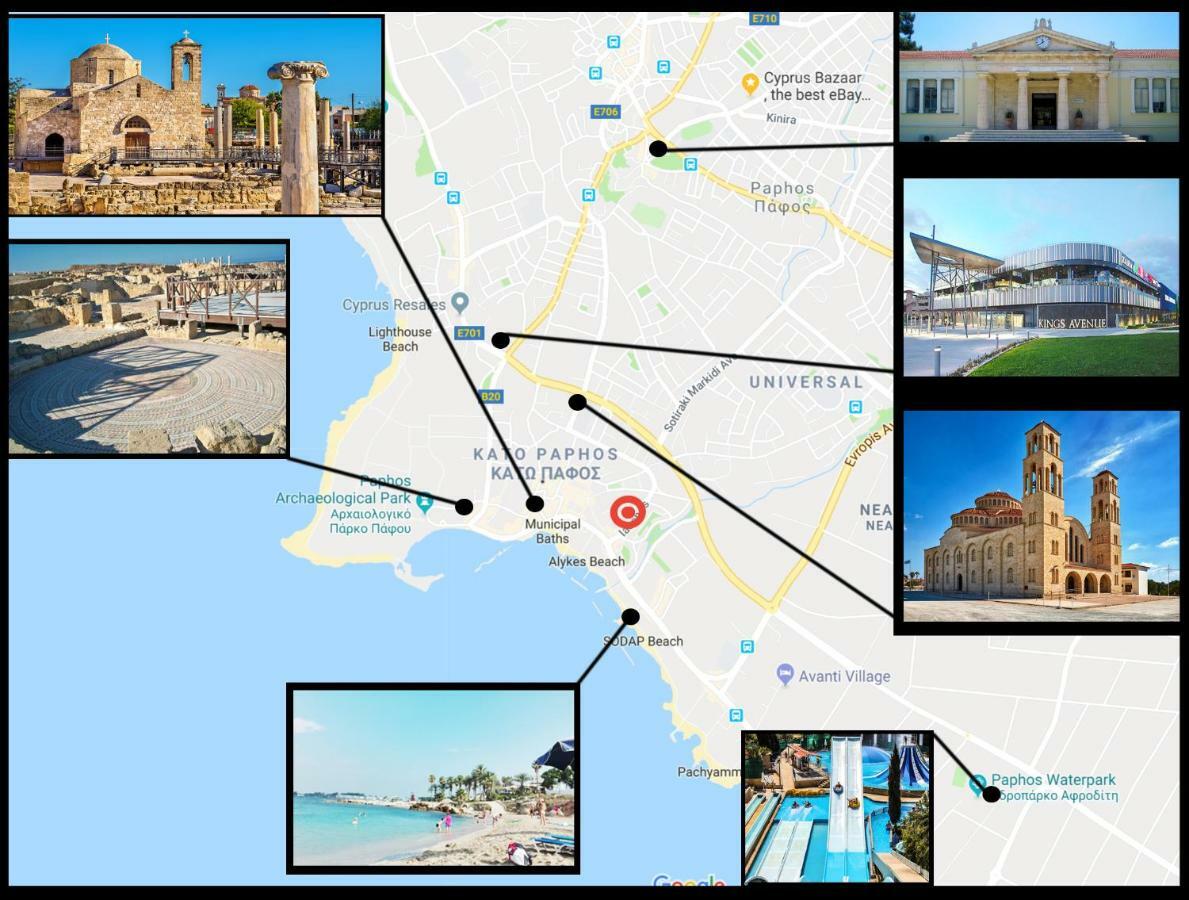 Townhouse By The Sea Pirate Harbor Apartment Paphos Luaran gambar