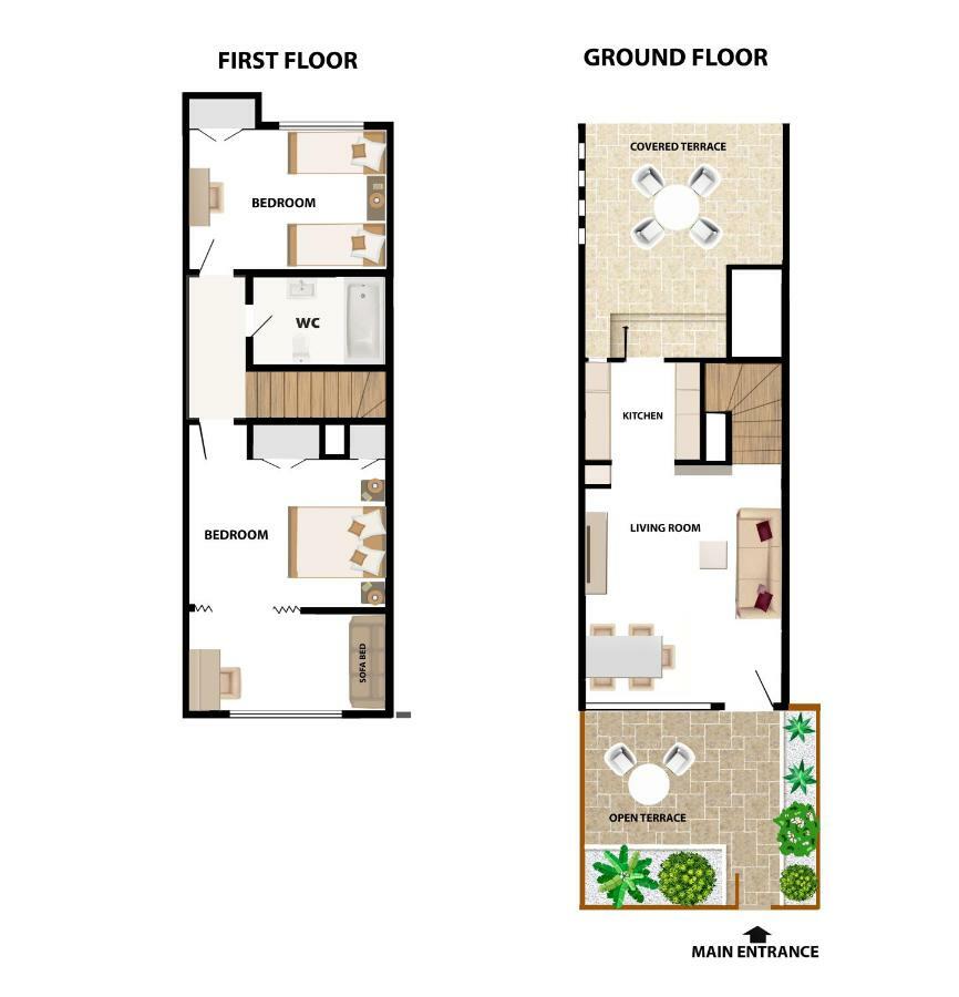 Townhouse By The Sea Pirate Harbor Apartment Paphos Luaran gambar